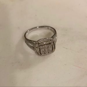 Zales silver ring
